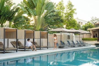 Grand Pool Villa | Vue de la chambre