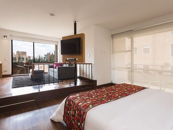 Sala de estar en el lobby