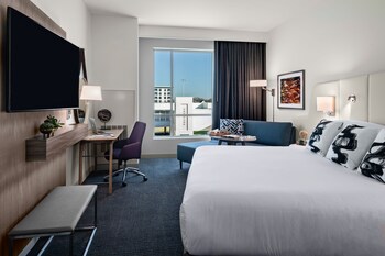 Outdoor banquet area