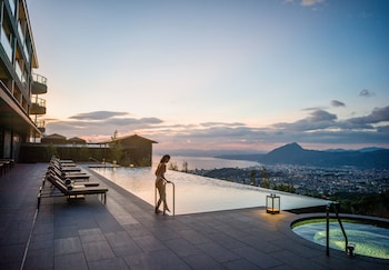 Premium Room, 2 Double Beds (Panorama) | Terrace/patio