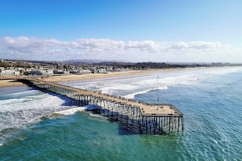 Outdoor wedding area