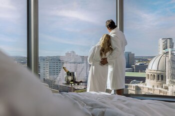 Indoor pool, open 6:00 AM to 9:00 PM, sun loungers