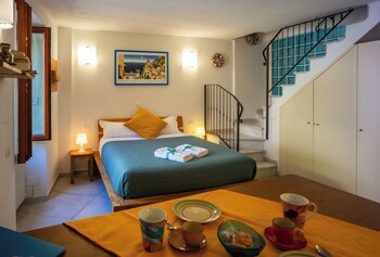 Vue depuis lâhĂ©bergement