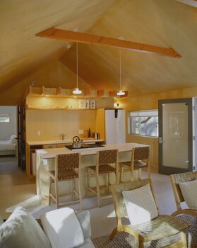 Cabaña Premium, 2 habitaciones, hidromasaje | Terraza o patio