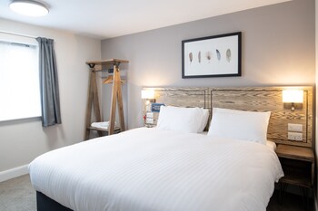 Chambre double | Bureau, accès au Wi-Fi (inclus), literie fournie