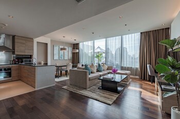 Sala de estar en el lobby
