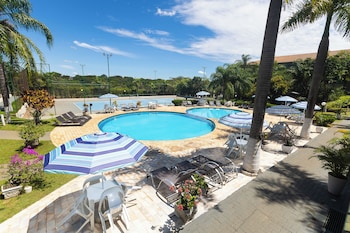 2 outdoor pools, pool umbrellas, sun loungers