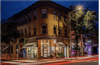 Façade de l’hébergement