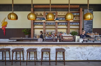 Rooftop bar, alfresco dining, open daily