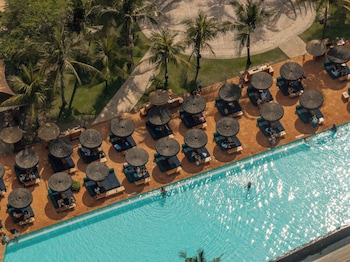 2 albercas al aire libre y camas balinesas gratuitas