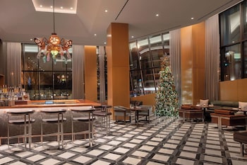 Presidential Suite, 1 King Bed, City View, Corner | Living room | LED TV, iPad, Netflix, streaming services