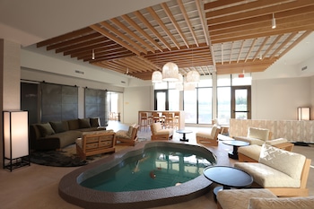 Sala de estar en el lobby