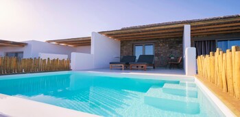 Queen-Size Double Bed Luxury Suite with Private Pool | Minibar, in-room safe, blackout drapes, soundproofing