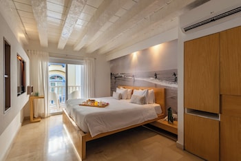 Premium-Doppelzimmer, 1 King-Bett | Allergikerbettwaren, Zimmersafe, schallisolierte Zimmer