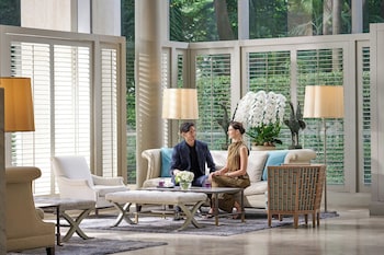 Sala de estar en el lobby