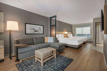 1 chambre, literie hypoallergénique, lit avec matelas à plateau-coussin