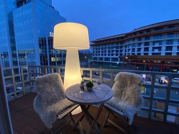 Habitación doble Deluxe, 1 cama Queen size | Balcón