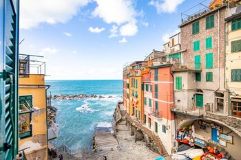 Appartement panoramique, 2 chambres, vue sur la mer, face à la mer (Atlantis) | Terrasse/patio