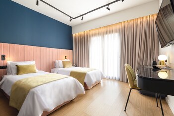 The Penthouse Suite | Bathroom | Designer toiletries, hair dryer, bathrobes, slippers