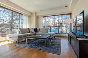 Kattohuoneisto, 3 makuuhuonetta (3 Bedroom Penthouse Annupuri View) | Näkymä vuoristoon
