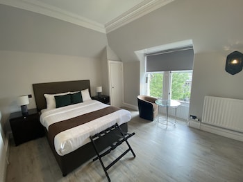 Majoituspaikan julkisivu