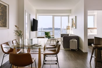 1 bedroom, individually furnished, laptop workspace, iron/ironing board