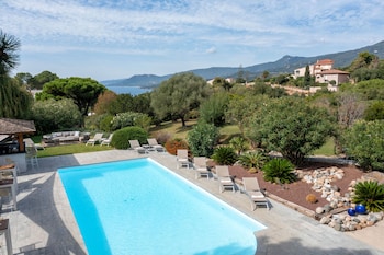 2 outdoor pools, open 9:00 AM to 8:00 PM, pool umbrellas, sun loungers