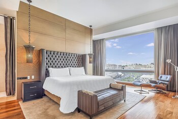 Master-Suite, 1 King-Bett | Hochwertige Bettwaren, Daunenbettdecken, Pillowtop-Betten, Minibar