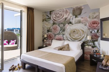 スーペリア ダブルルーム テラス レイクビュー | バルコニー