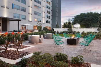 Vue depuis l’hébergement