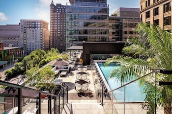 Breakfast, lunch served; local and international cuisine, garden views