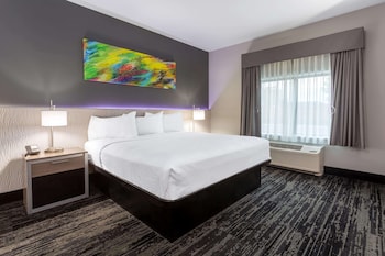 Premium bedding, pillowtop beds, in-room safe, blackout drapes