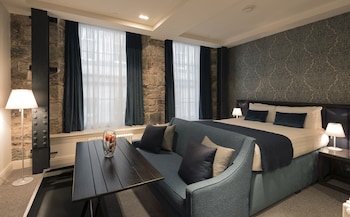 Maison en rangée luxueuse, 2 chambres | 1 chambre, draps en coton égyptien, coffre-fort pour ordinateur portable