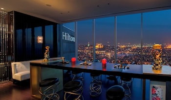 Indoor pool, seasonal outdoor pool, pool cabanas (surcharge)