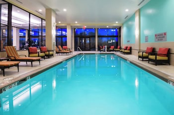 Blick von der Unterkunft