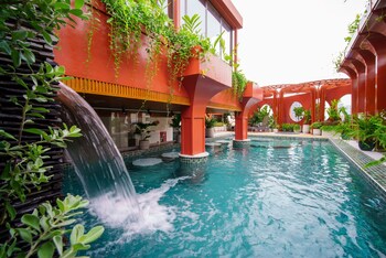 Alberca al aire libre 