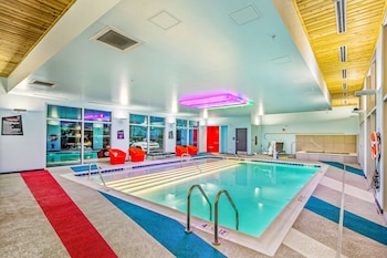 Una piscina techada