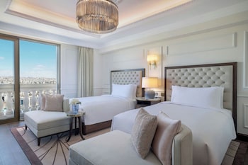 Indoor pool, seasonal outdoor pool, pool umbrellas, sun loungers