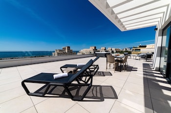 Premium Apartment, 3 Bedrooms, Sea View (Penthouse) | Terrace/patio