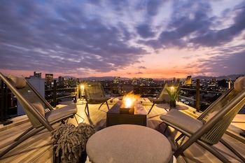 Terrasse sur le toit