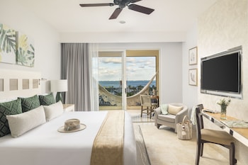 Enjoy breathtaking ocean views from the comfort of your balcony.