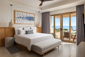 2 outdoor pools, pool umbrellas, pool loungers. Secrets Playa Mujeres Golf & Spa Resort - Adults Only - All Inclusive