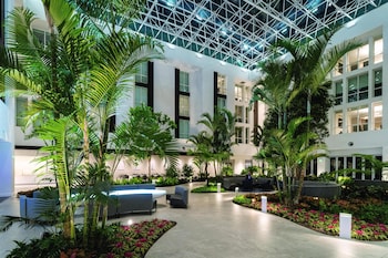 Lobby sitting area