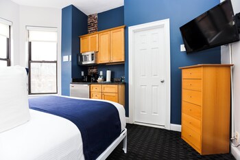 42-inch TV with satellite channels