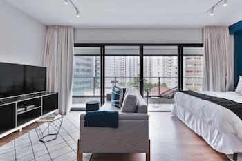 Departamento superior, 2 habitaciones | Balcón