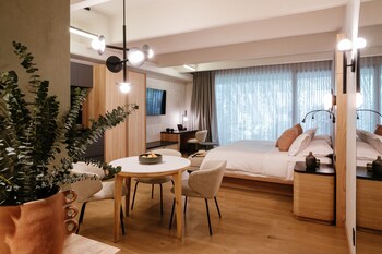 Luxe suite, 1 kingsize bed, uitzicht op de stad
