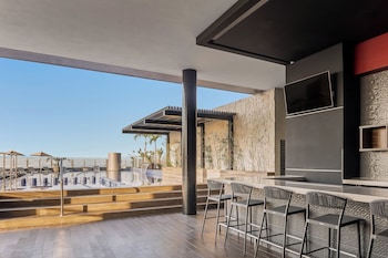 Rooftop pool