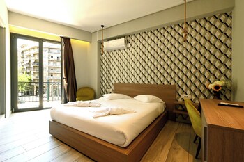 Superior room with balcony | Schreibtisch, Bügeleisen/Bügelbrett, kostenloses WLAN, Bettwäsche