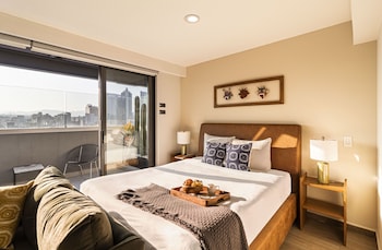 エリート アパートメント | 高級寝具、セーフティボックス (室内)、客室ごとに異なる装飾、客室ごとに異なるインテリア