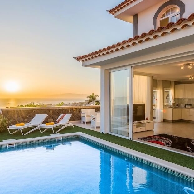 Trouvez des locations de vacances au bord de l’eau à Tenerife, dans les îles Canaries, en Espagne.